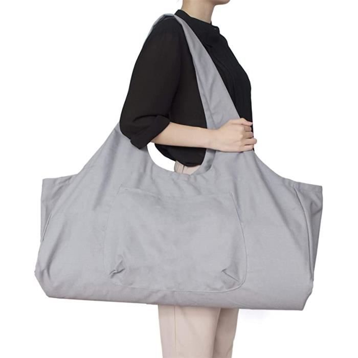 Sac de transport multi-usages de grande capacité pour tapis de yoga Sac