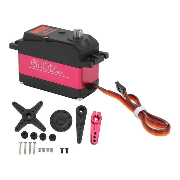 Servomoteur Numérique 70kg SPT70HV - 180°, Alliage Aluminium, Pour Voiture RC