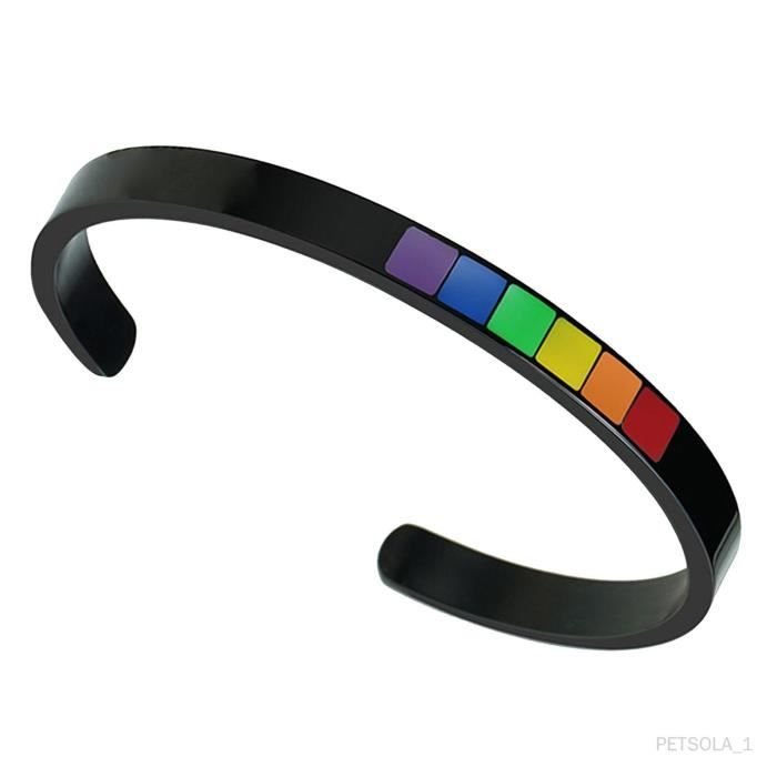 Collier Sifflet Arc-en-ciel LGBTQ+ - Acier Inoxydable, Outil De Respiration, Pendentif Unisexe - 10