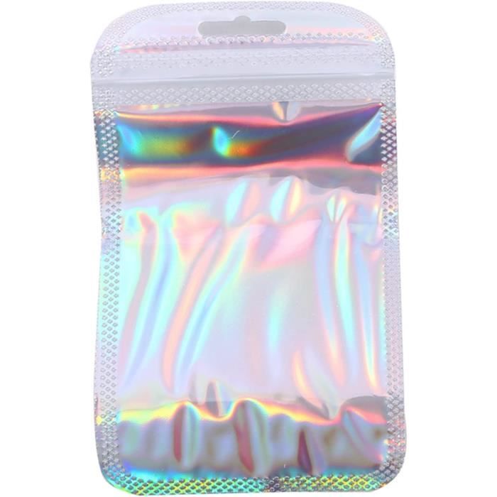 Lot De 100 Sachets Refermables Anti-Odeurs En Aluminium