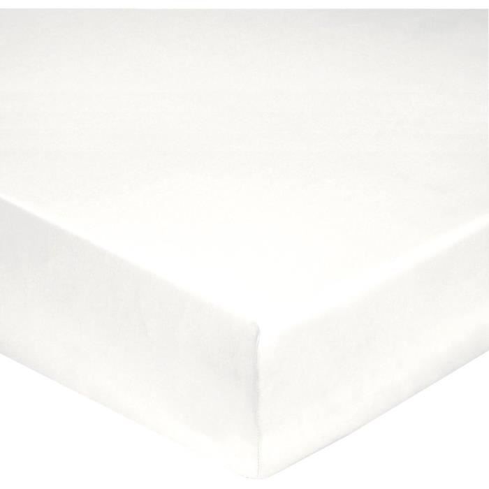 6 Draps Housses 160x200 Cm - 100% Coton, Bonnet 25 Cm, 57 Fils