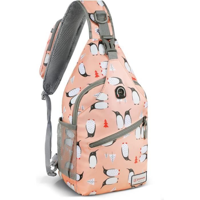 Harley Davidson Sac De Poitrine Bandoulière Homme Femme - Protection Antivol Pour Cyclisme, Randonnée, Voyage Et Photo