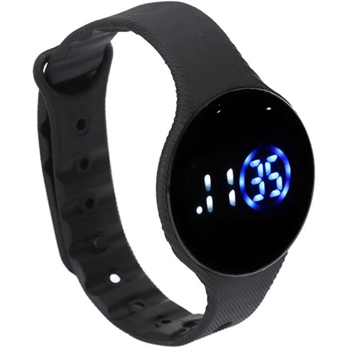 Bracelet De Sport Réglable En Alliage Avec Mini Montre Numérique – Corde Tissée Main, Pour Homme/femme, Cadeau Original Pour équipes Et Fêtes