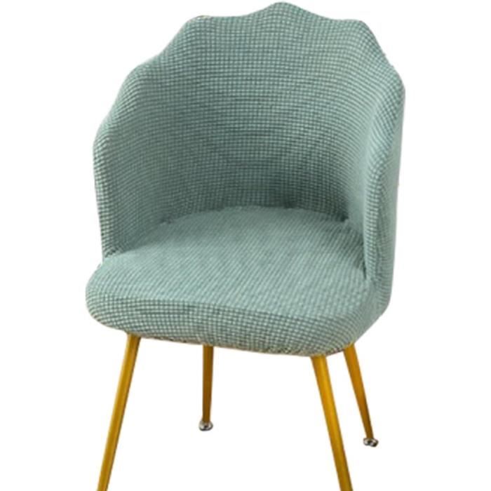 LDMD Housse de Chaise de Table à Manger de Forme spéciale,Dossier Rond