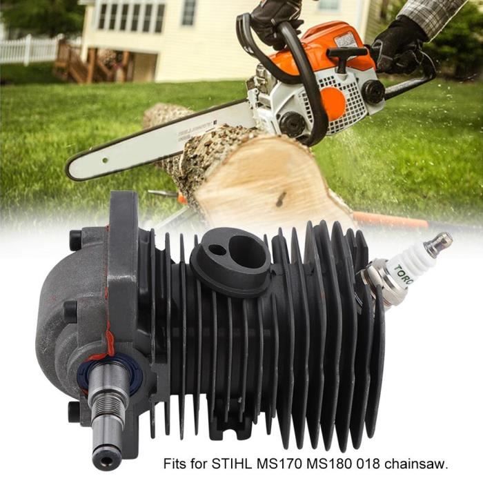 Cylindre De Moteur De 38mm Pour La Tronconneuse Stihl Ms170 Ms180 018 Cdiscount Jardin