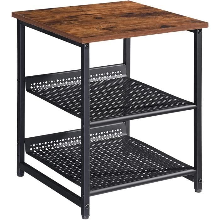 JUSTOGO Table Console Design Industriel 105 Cm, Table D