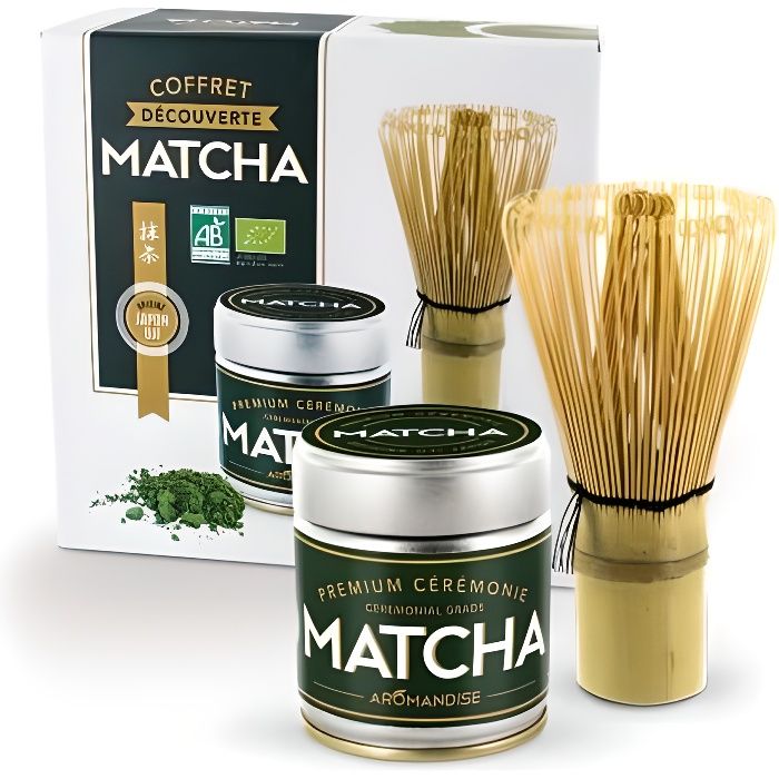 Coffret de dégustation du thé Matcha à offrir pour les amateurs de