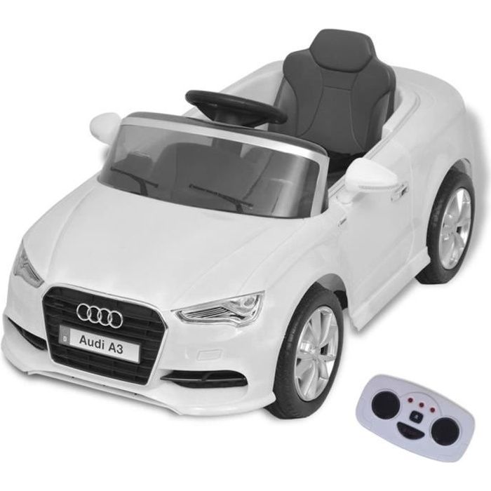 Voiture Electrique Pour Enfants Audi A3 Telecommandee 3 7 Ans