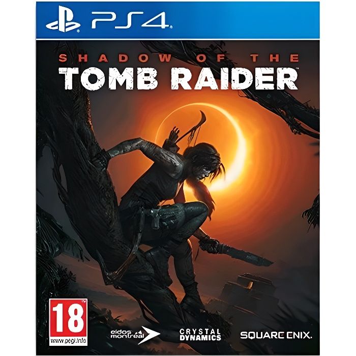 Jeu vidéo Square Enix Shadow of the Tomb Raider Aventure PS4 Contenu supplémentaire inclus