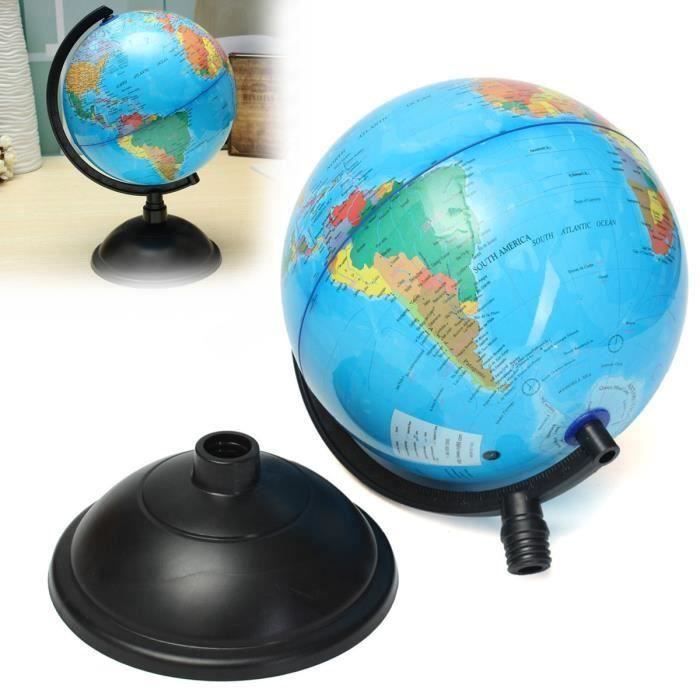 Globe Terrestre éducatif Pivotant RIGWIG - Diamètre 20 Cm - Jouet Géographie 3 Ans Et Plus - Neuf