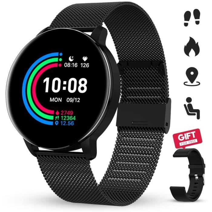 GOKOO Montre Connect e Femmes Full Tactile Sport Moniteur de