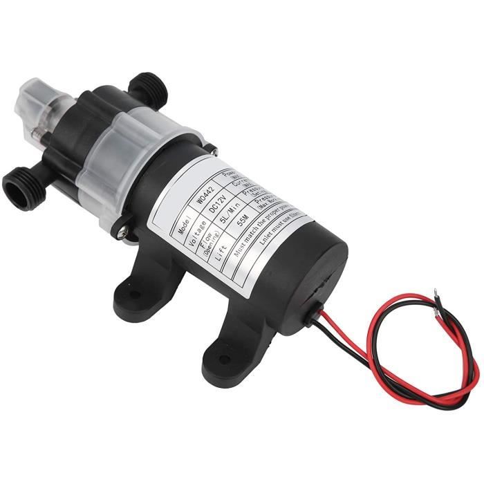 DeWin Pompe à Diaphragme 18V 60W - Auto-amorçante - Débit 4L/Min - Pour Pulvérisation Et Lave-auto