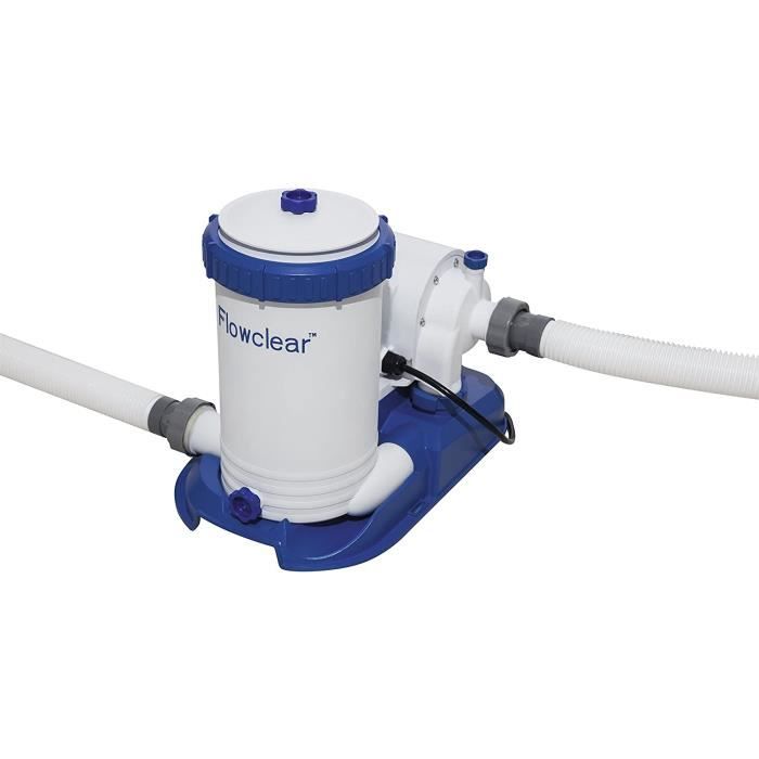 Bestway 58391 Pompe de filtration Flowclear de 2500 gallons, adaptée à ...