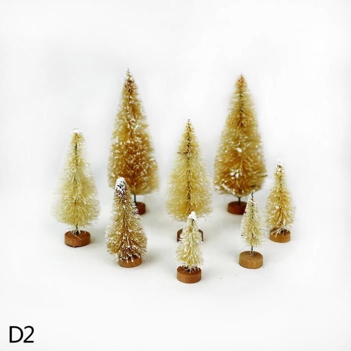 Décoration de Noël Mini Pere Noel Sapin Noel Bonhomme de Neige
