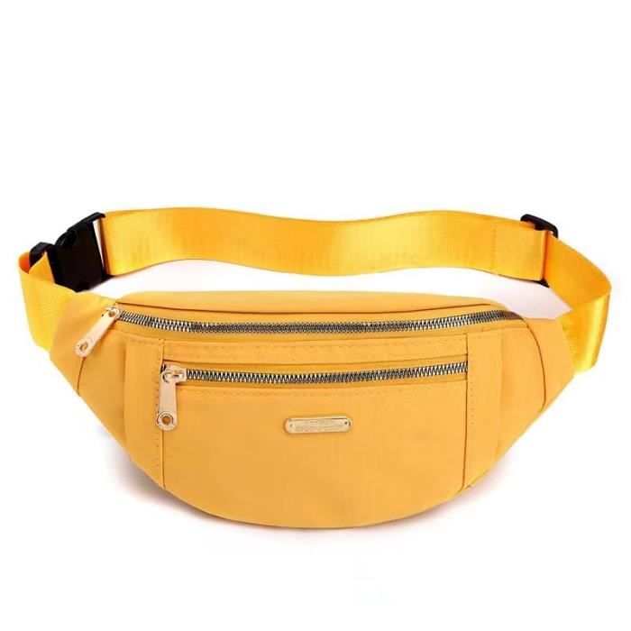 Sacoche banane jaune hot sale