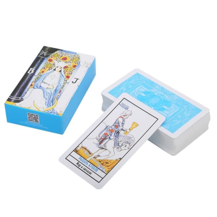 Jeu De Cartes De Tarot Oracle – 52 Cartes – Divination, Méditation, Croissance Personnelle – Pour Adultes, Femmes, Maison, Voyage, Fête