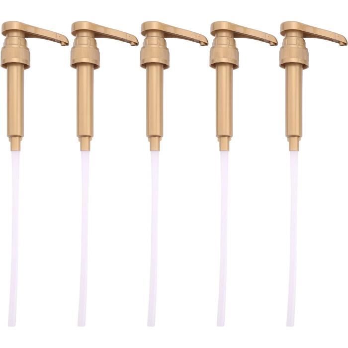 6 Pièces Pompe À Sirop, Distributeur De Pompe À Sirop De Café