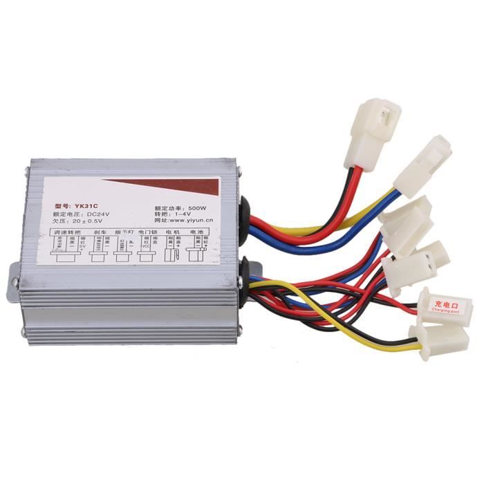 Kit Moteur Brushless 500W 24V Avec Contrôleur Pour Go-kart VTT électrique – E-bike, E300