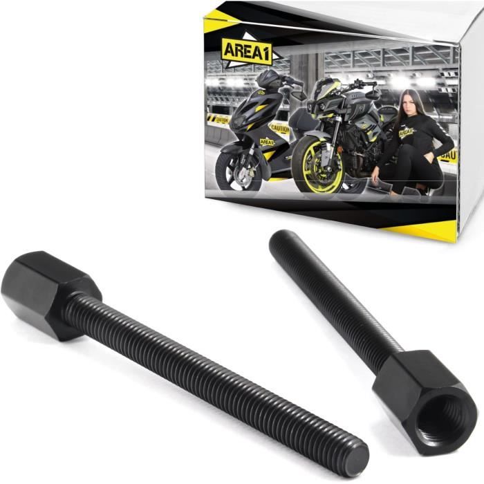 Rétroviseurs Et Miroirs,Adaptateurs De Rétroviseurs Noirs De Moto M10