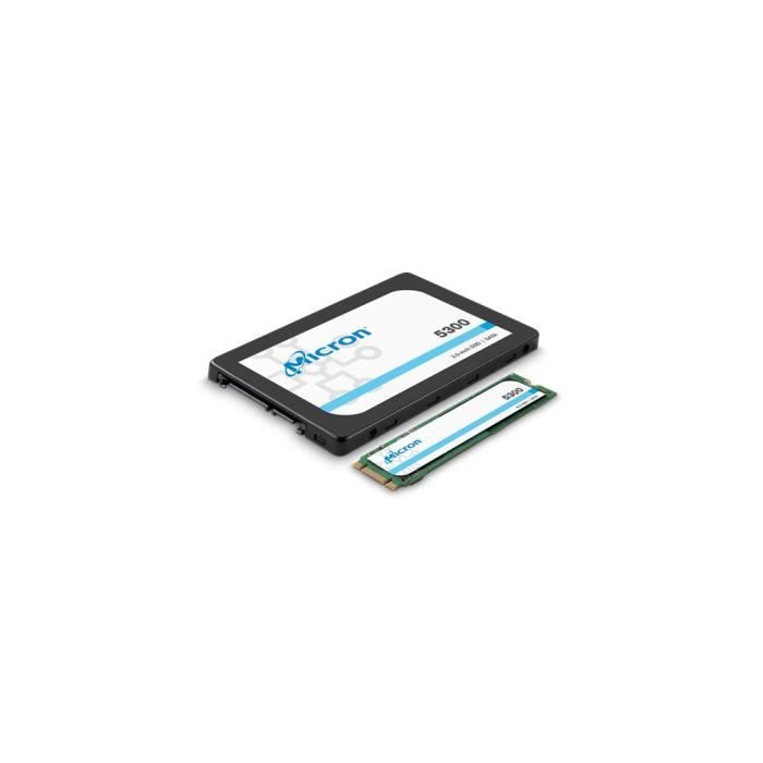 CrucialMicron Enterprise SSD 5300 PRO 960GB 2.5 TCG Encrypted Enterprise Solid State Drive