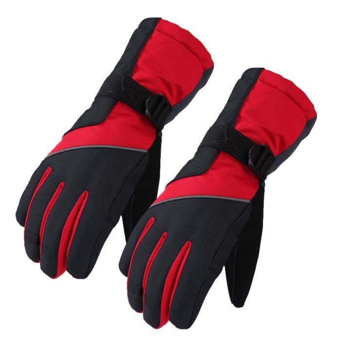 Gants De Ski/snowboard Tactiles Coupe-vent Imperméables - Noir, Neufs Avec étiquettes