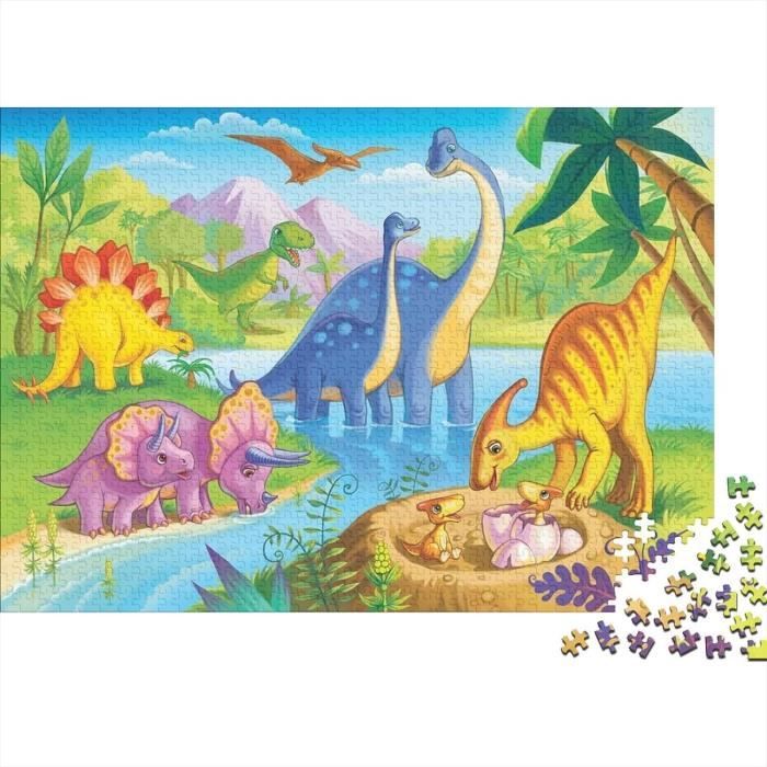 Jeu éducatif Créativité Kit Aquarelle Enfant Kit Dinosaure En Bois à