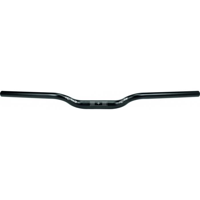 Ergotec Guidon /'Toulouse/' ALU 560 mm 25.4 mm Noir avec carte