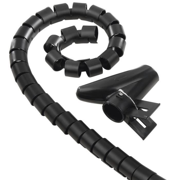 100 Bobines De Reliure En Spirale 8mm Noires - Pas 4:1 Pour A4, Jusqu'à 40 Feuilles (70g) - Reliure Facile Et Durable