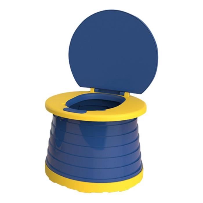 Siège de formation de toilette pliant pour enfants portables, pot pour