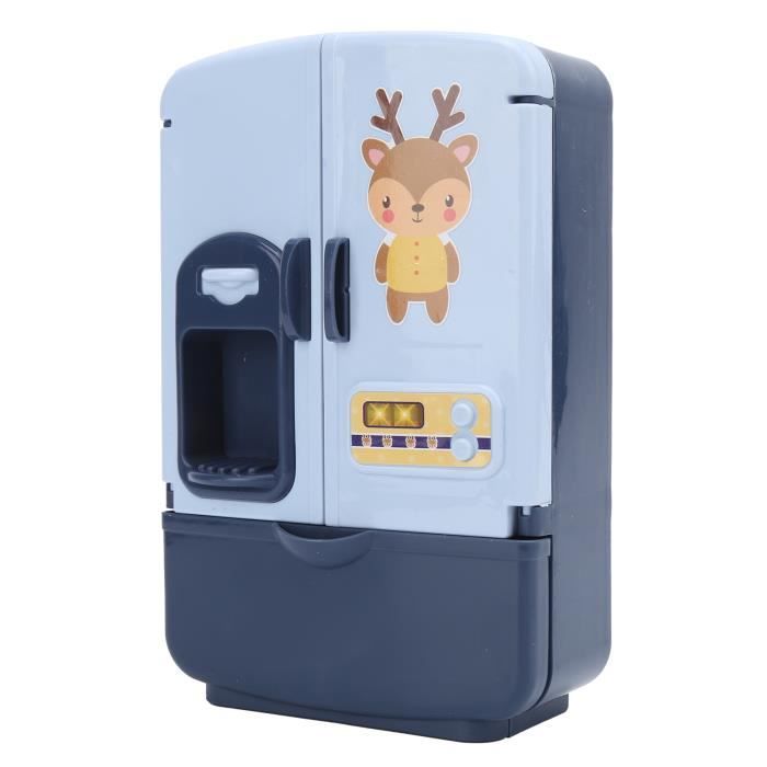 KIMISS Mini Frigo Jouet Simulation Intelligent Réfrigérateur Double Porte Cuisine  Jouets Ensemble Enfants Jouer Maison Jouet(Bleu - Cdiscount Jeux - Jouets