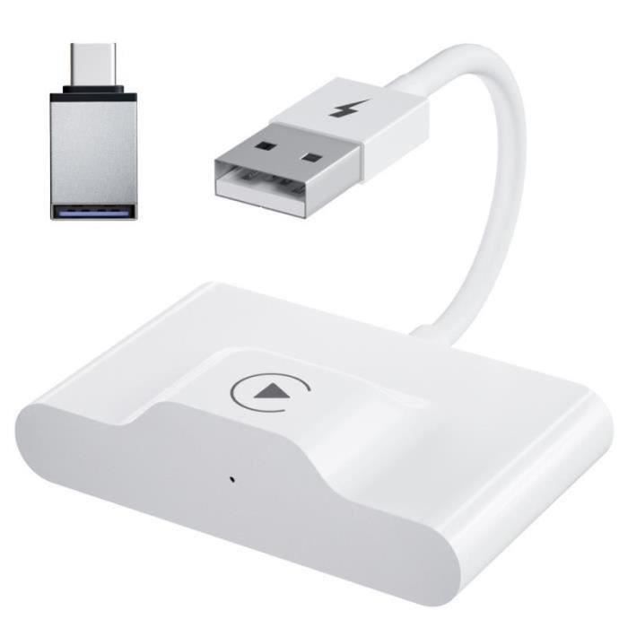 Adaptateur CarPlay Sans Fil MMB Pour IPhone - Conversion Câble Vers Wireless, IOS 10+