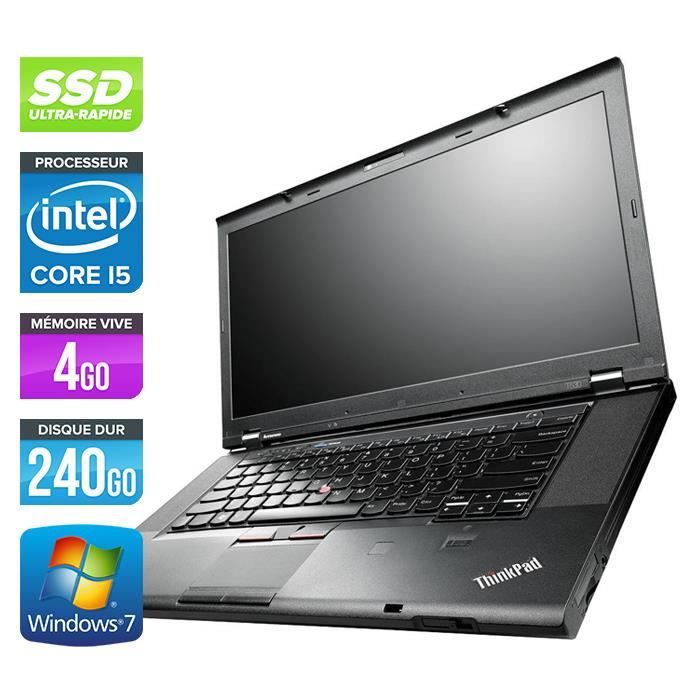 Lenovo T530 -15.6 -Core i5-3320 -4Go -240Go SSD - Lenovo