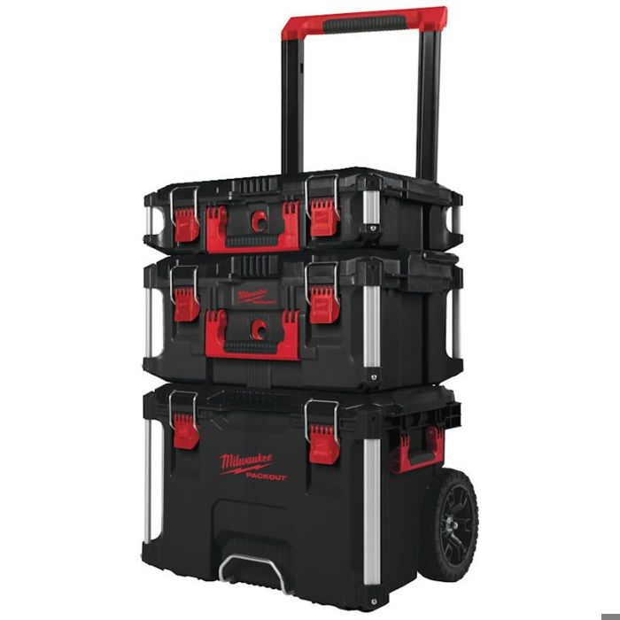 Coffret Packout 3 pièces Trolley Coffret large Coffret MILWAUKEE 4932464244 - vue 2