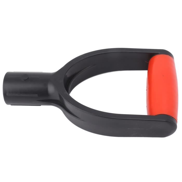 YUH poignée de pelle en D Poignée de pelle de 3,2 cm Design ergonomique
