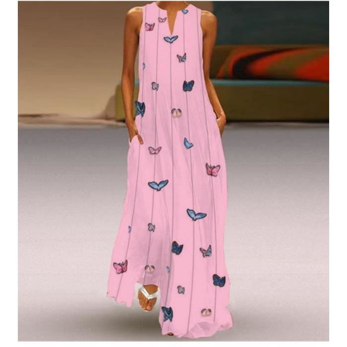 robe maxi longue boheme