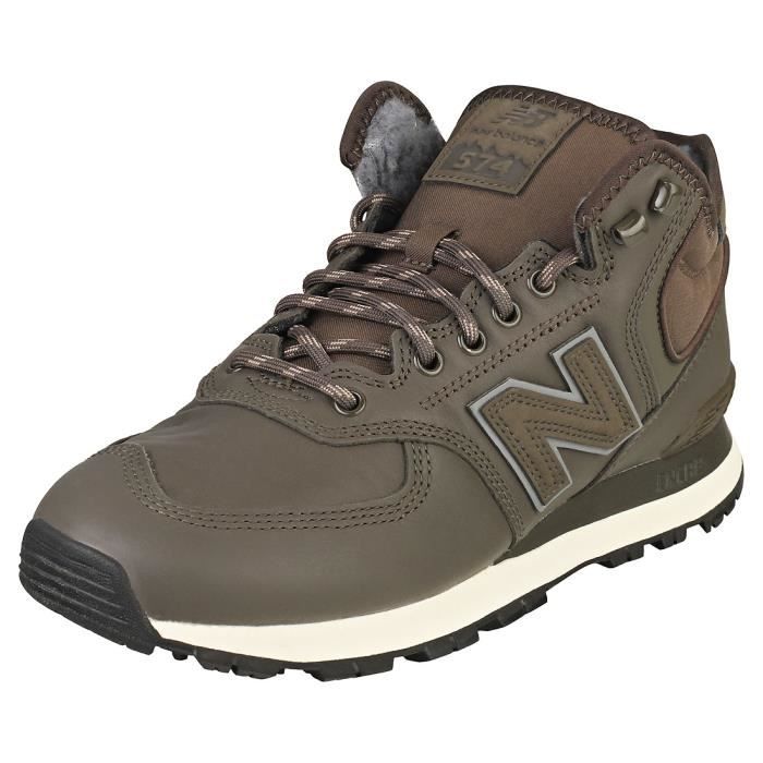 Bottes New Balance 574 MH574BG1 - Homme - Vert Noire - 44 EU Vert noire -  Cdiscount Chaussures