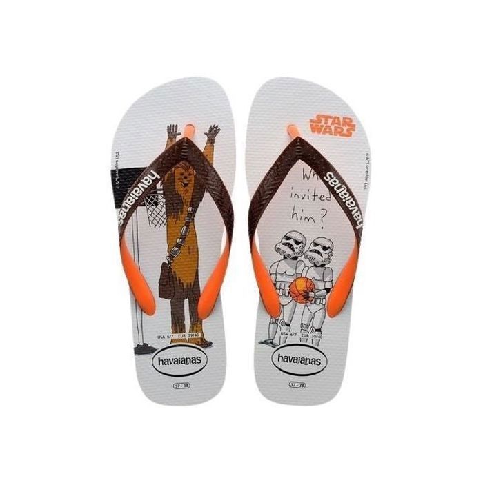 Tongs Havaianas Star Wars begonia orange 43/44 Cdiscount Sport
