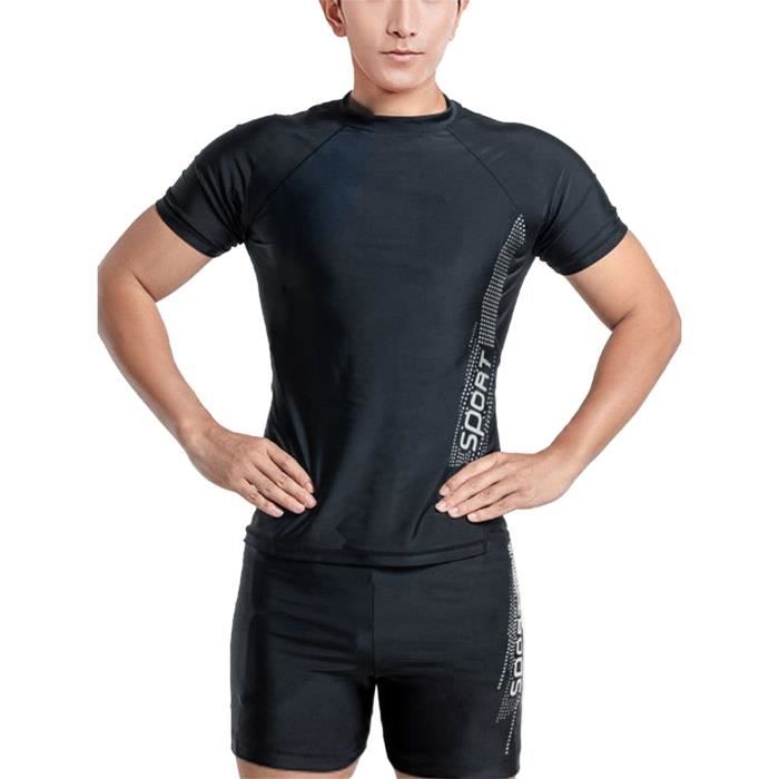 LORVIES Maillot De Bain à Séchage Rapide Motif Requins