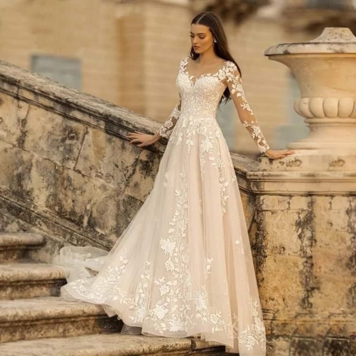 Robe de mariée pour femme mince hotsell