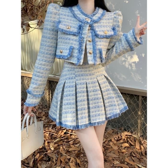 Ensemble jupe veste tweed new arrivals