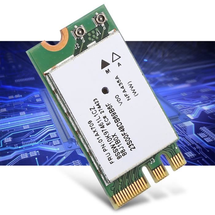 Carte Réseau WiFi/Bluetooth BCM94360CS Pour Mac - Double Bande 450/1300 Mbps, Compatible OS X 10.12+ - 1