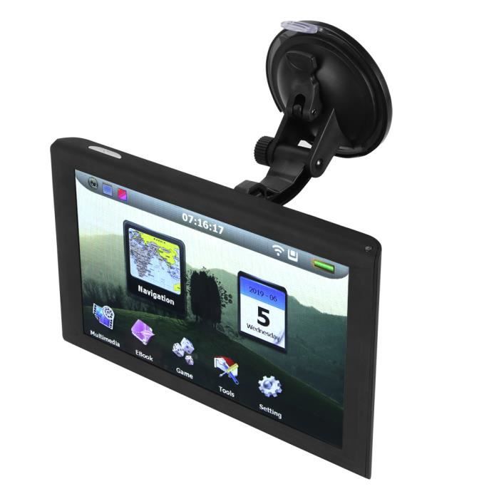 GPS Voiture Auto Europe 7 Pouces Syst/ème de Navigation Automatique /à Ecran Tactile Cartographie Europe 52 /à Vie Cam/éra de recul Mises /à Jour gratuites de la Carte /à Vie