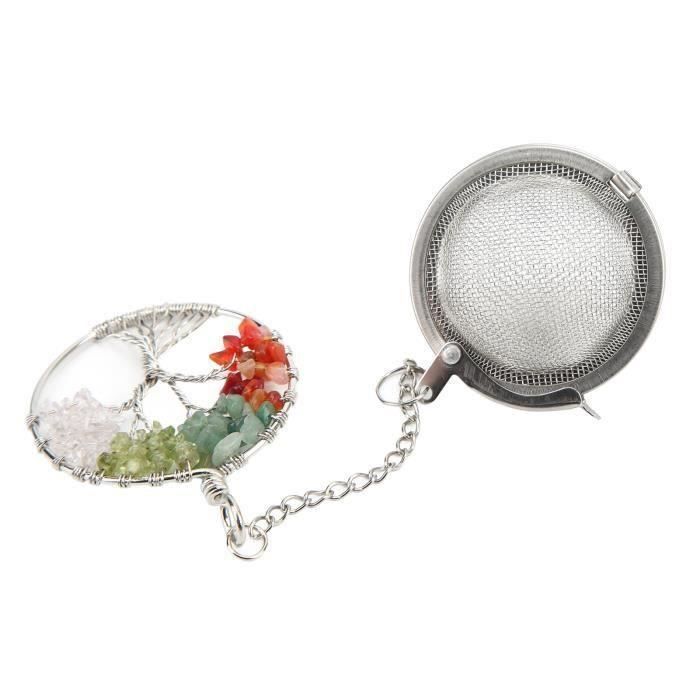 Infuseur à thé - Passoire à thé en vrac - Acier inoxydable - 2 pièces