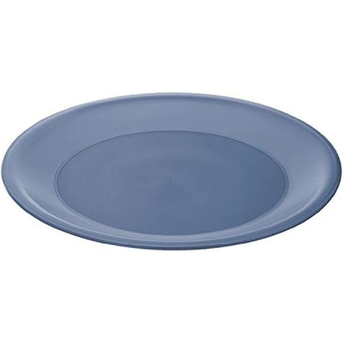 Assiette Plastique Réutilisable Plate Lilas PP 180mm (25 Utés