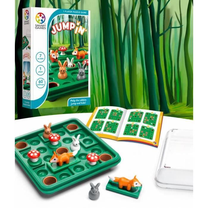 Jeu de réflexion et stratégie - SMART GAMES - JUMPIN - A partir de 7 ...
