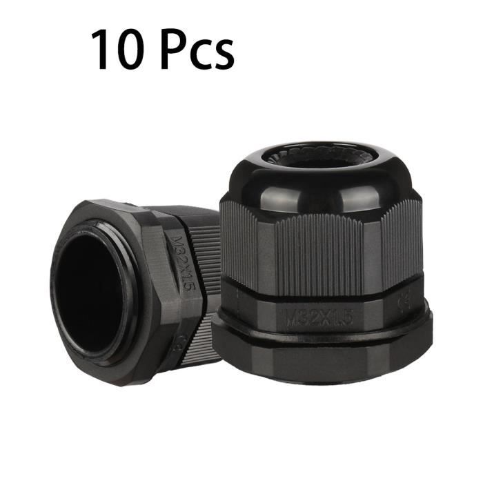Presse-étoupe M16 étanche IP68 Sourcing Map – Pour Câbles 6-10 Mm, Nylon, Joint 90°, Installation Facile