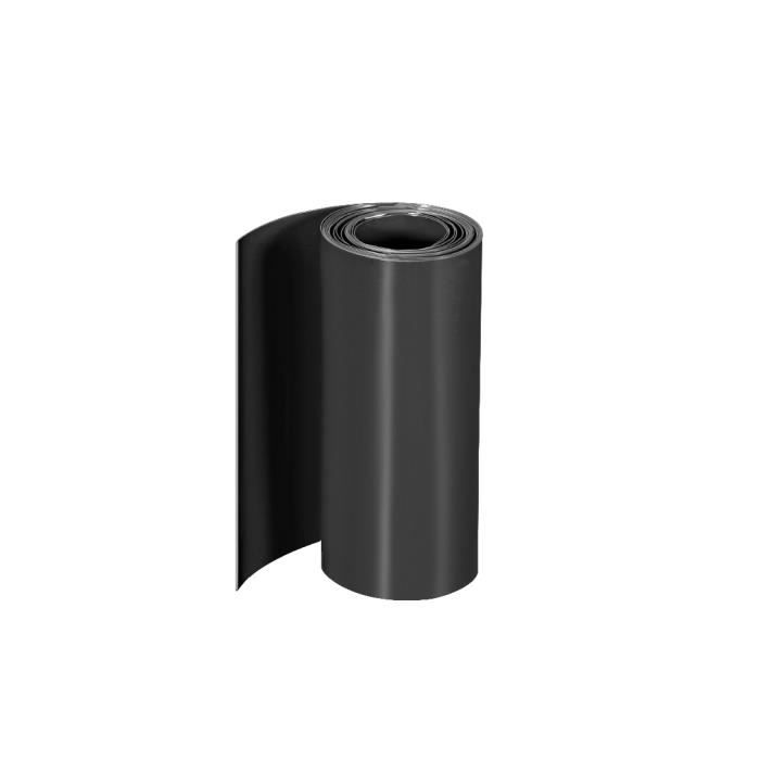 Film Thermorétractable PVC Sourcing Map - 2 Tubes 18650 105mm Noir - Protection Batterie