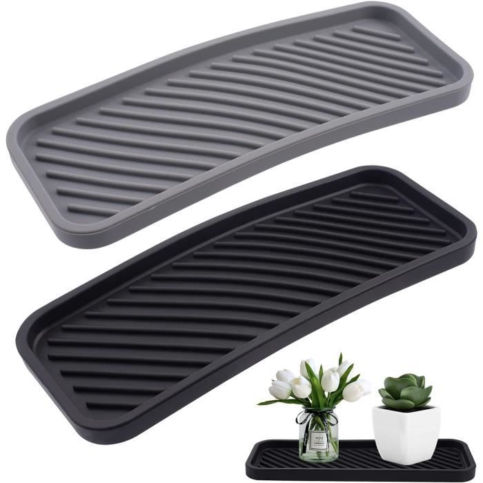 Plateau De Salle De Bain Pratique En Silicone Pour Un