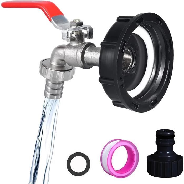 Lot De 2 Adaptateurs De Raccord IBC - Conversion Filetage Fin Vers Filetage Grossier