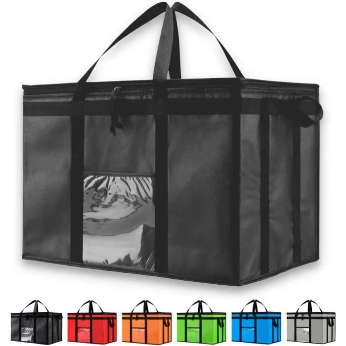 NZ home XXXL sac isothermique pour nourriture pliable Sac de Transport Ideal comme Sacs de courses livraison Poignees r213 Cdiscount
